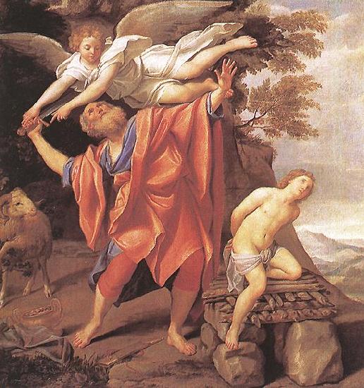 Domenichino The Sacrifice of Isaac ehe Sweden oil painting art