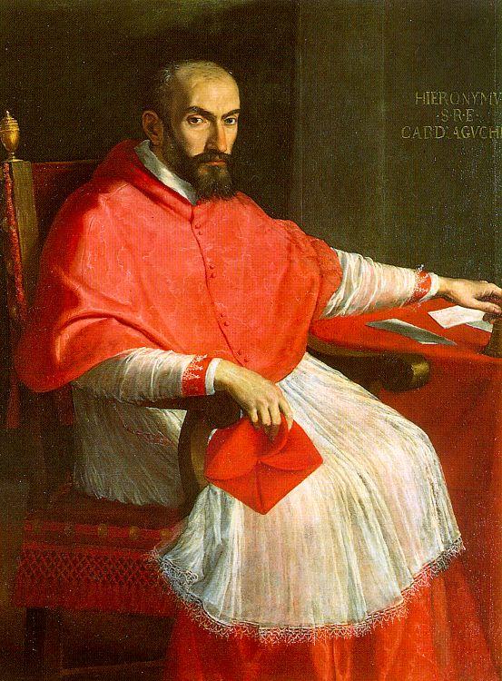 Domenichino Portrait of Cardinal Agucchi oil painting image