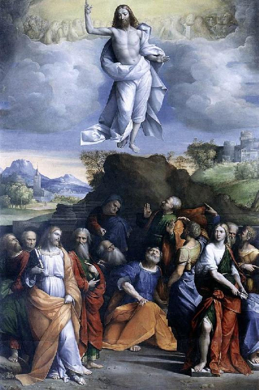 GAROFALO Ascension of Christ sdg Sweden oil painting art