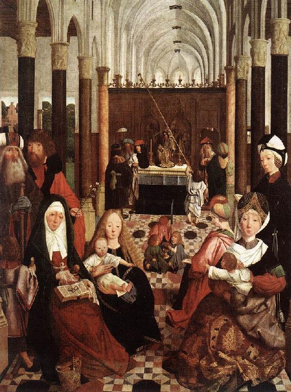 GAROFALO The Holy Kinship sdg oil painting image