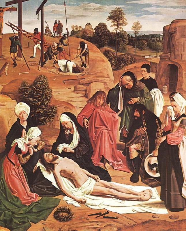 GAROFALO Lamentation over the Dead Christ dfg Sweden oil painting art