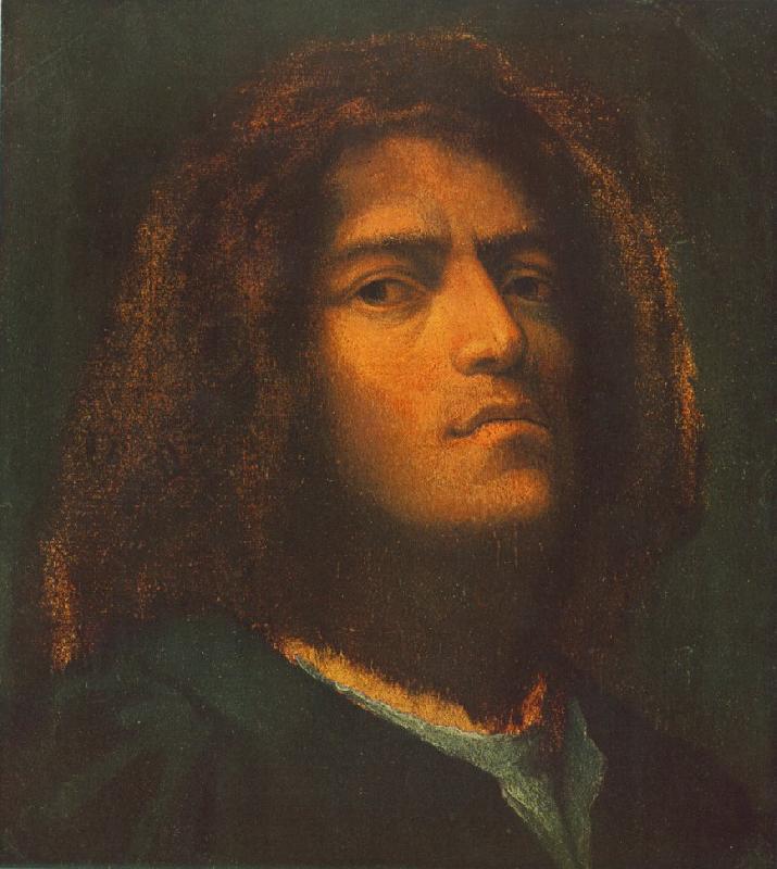 Giorgione Self-Portrait dhd Sweden oil painting art