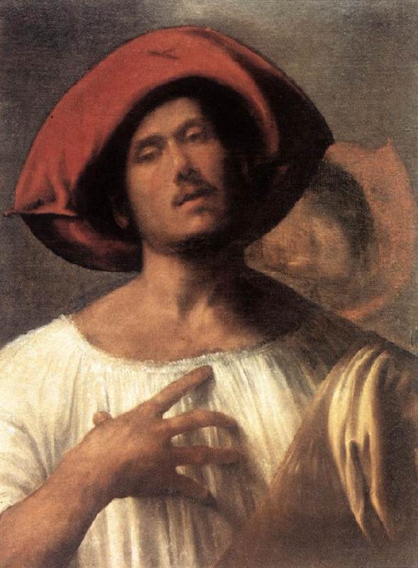 Giorgione The Impassioned Singer dg Sweden oil painting art