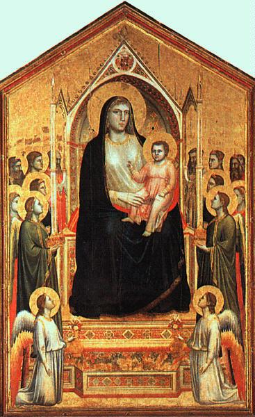 Giotto The Madonna in Glory oil painting picture