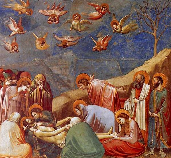 Giotto The Lamentation Sweden oil painting art