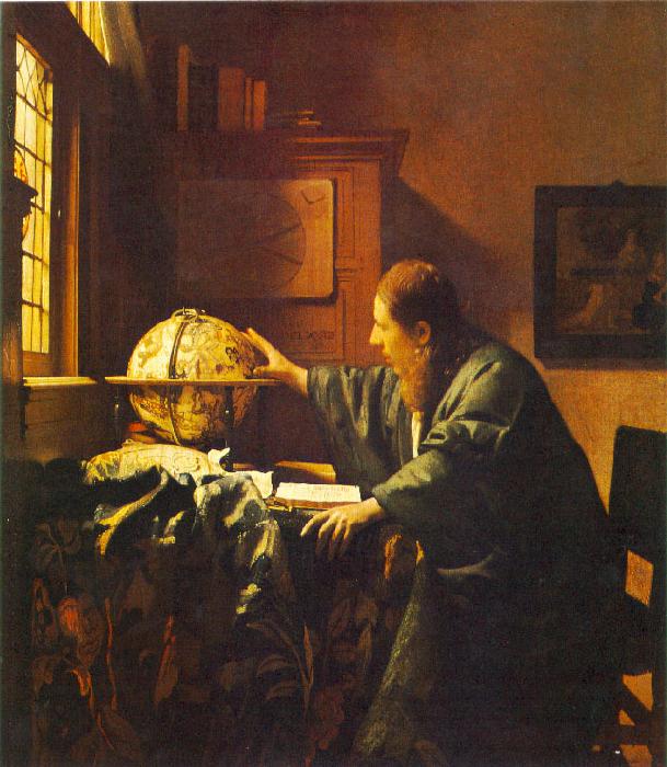 JanVermeer The Astronomer oil painting picture