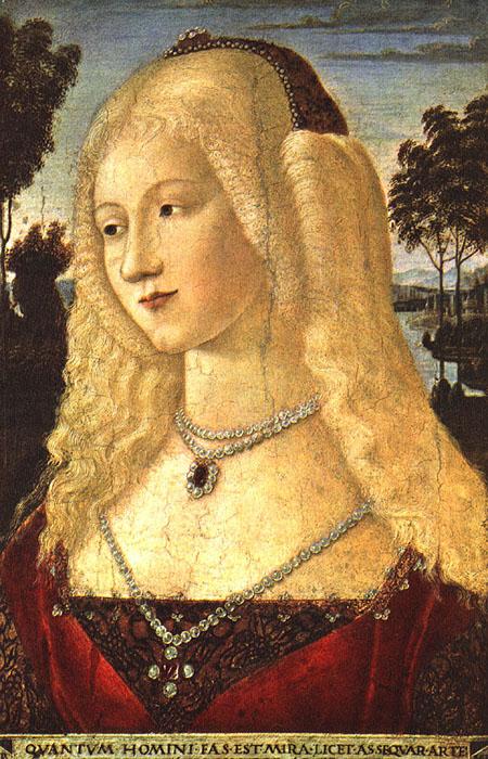 Neroccio Portrait of a Lady 2 Sweden oil painting art
