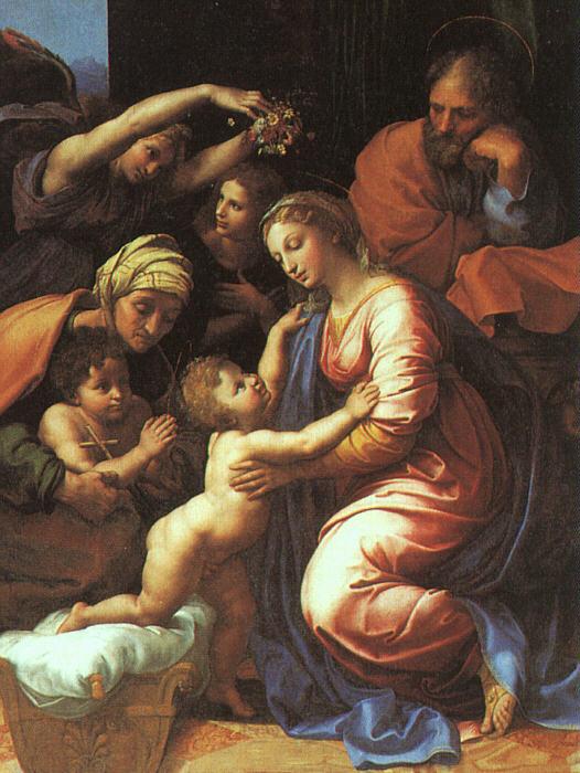 Raphael The Holy Family Sweden oil painting art