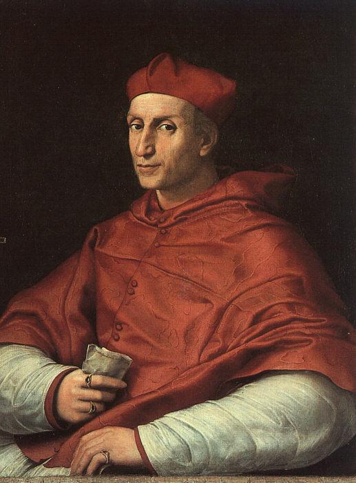Raphael Portrait of Cardinal Bibbiena Sweden oil painting art