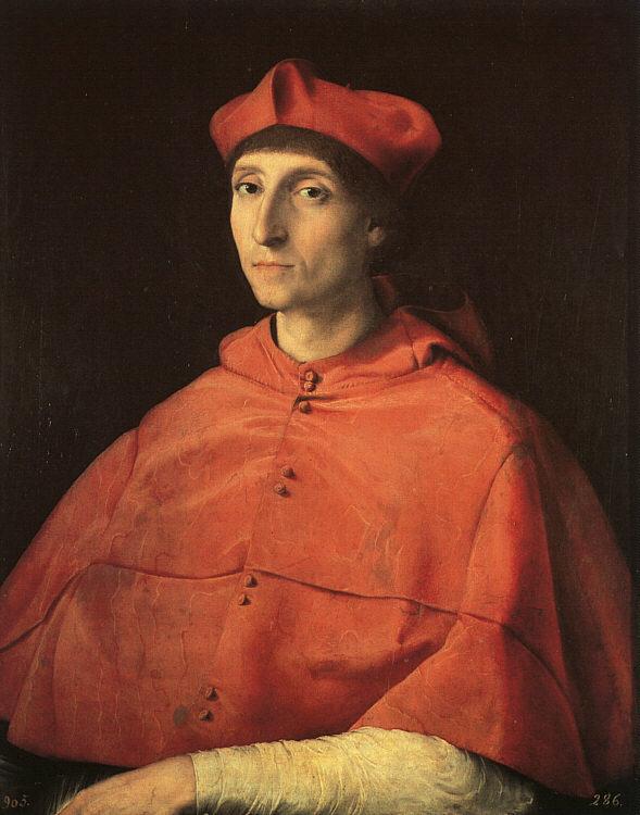 Raphael Portrait of a Cardinal Sweden oil painting art