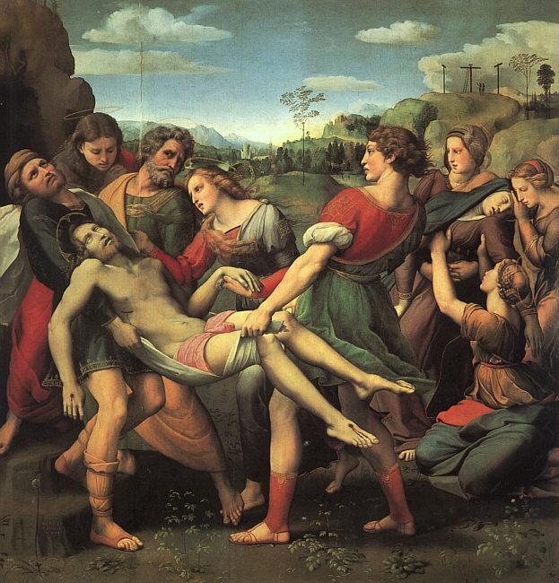 Raphael The Entombment Sweden oil painting art