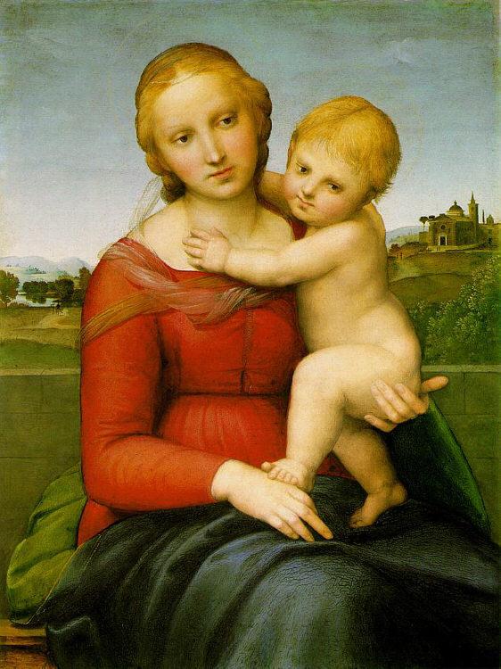 Raphael Madonna and Child oil painting picture