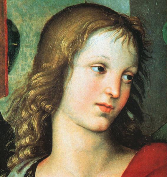 Raphael Detail from the Saint Nicholas Altarpiece oil painting image