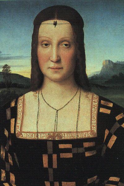 Raphael Elisabetta Gonzaga Sweden oil painting art