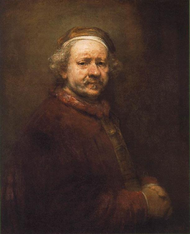 Rembrandt Self Portrait  ffdxc Sweden oil painting art