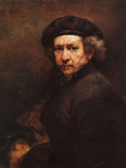 Rembrandt Self Portrait dfgddd Sweden oil painting art