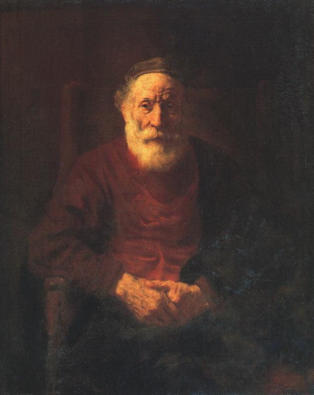 Rembrandt Portrait of an Old Jewish Man Sweden oil painting art