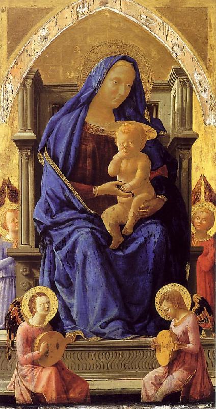 MASACCIO The Virgin and Child Sweden oil painting art