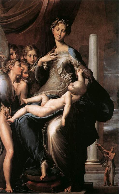 PARMIGIANINO Madonna dal Collo Lungo (Madonna with Long Neck) ga oil painting image