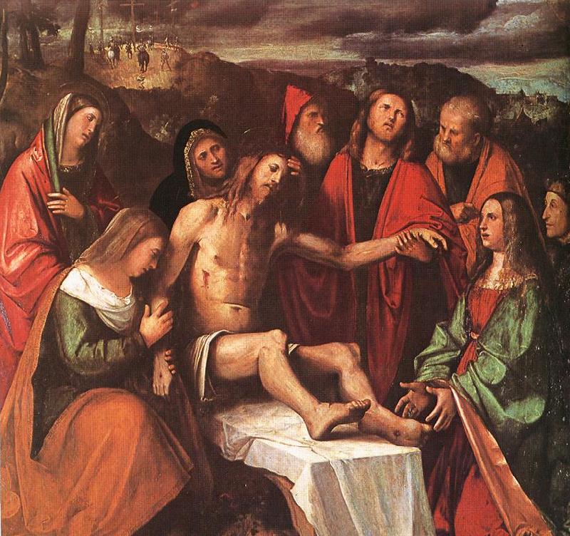 ROMANINO Pieta oil painting picture
