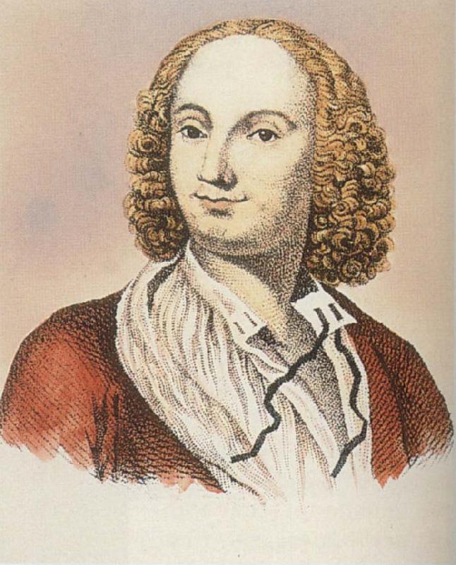 Anonymous Portrait of Antonio Vivaldi Sweden oil painting art