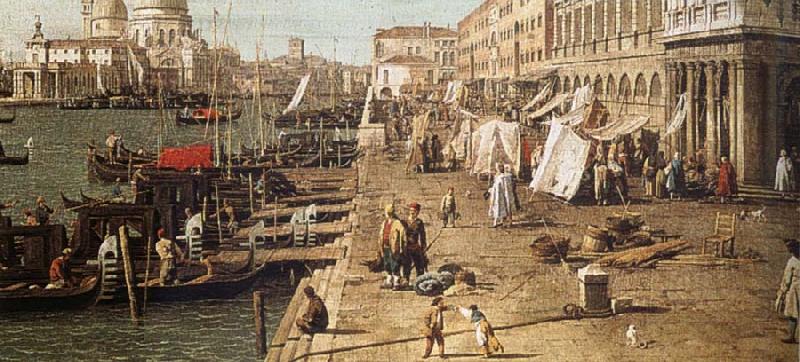 Canaletto The Molo seen against the zecca oil painting image