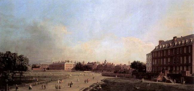 Canaletto the Old Horse Guards from St James's Park Sweden oil painting art