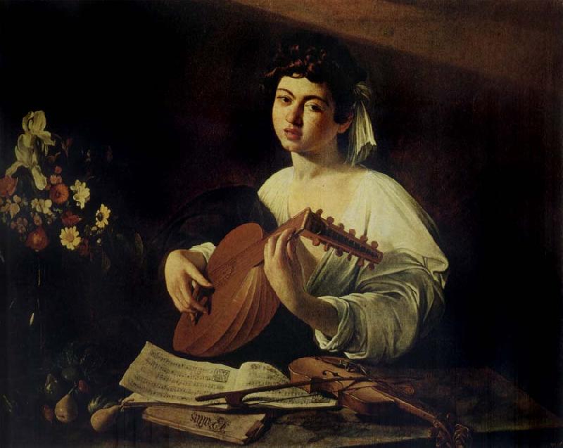 Caravaggio The Lute Player Sweden oil painting art