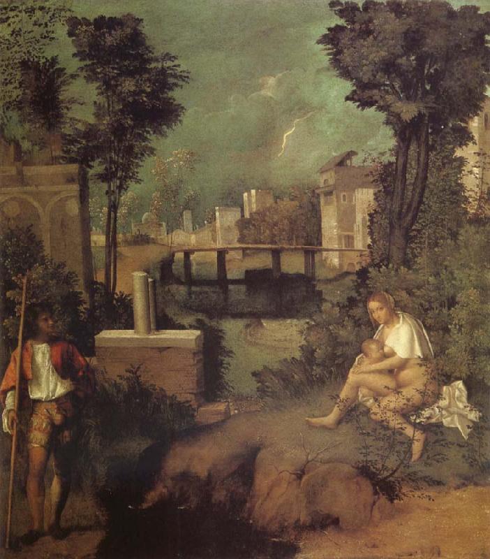 Correggio The Tempest Sweden oil painting art