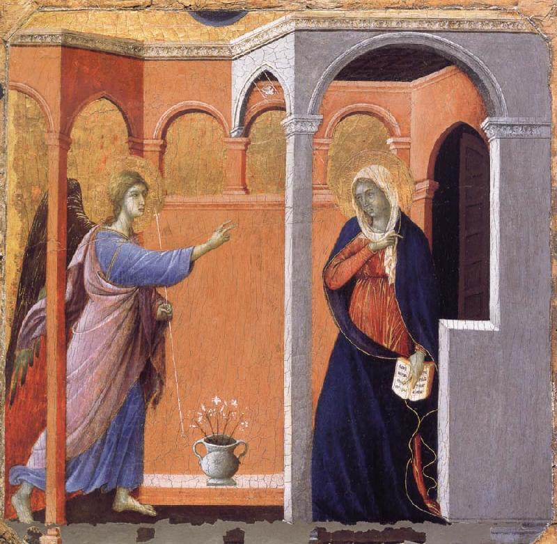 Duccio The Annunciation Sweden oil painting art