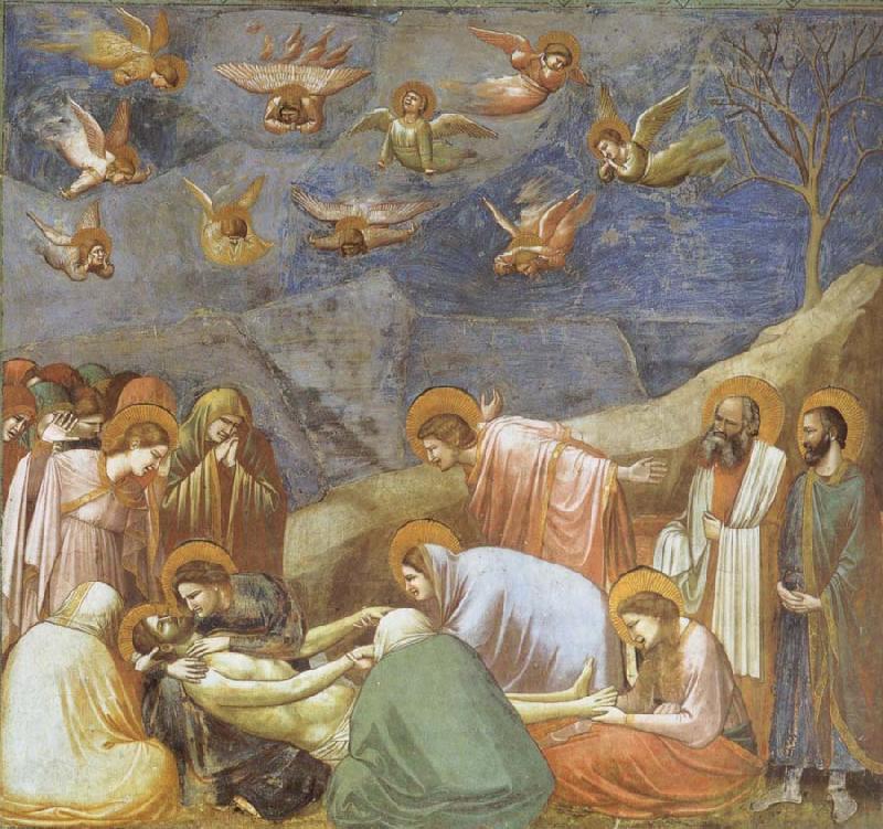 Giotto Bewening of Christ oil painting picture