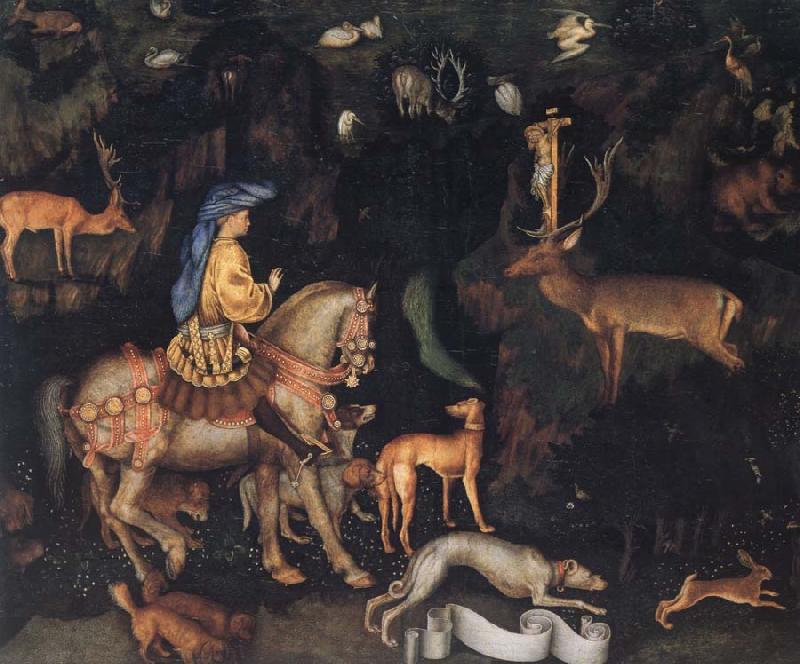 PISANELLO The Vision of Saint Eustace Sweden oil painting art