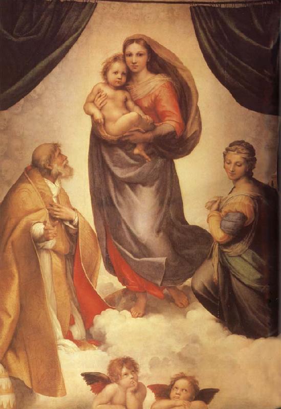 Raphael Sistine Madonna Sweden oil painting art
