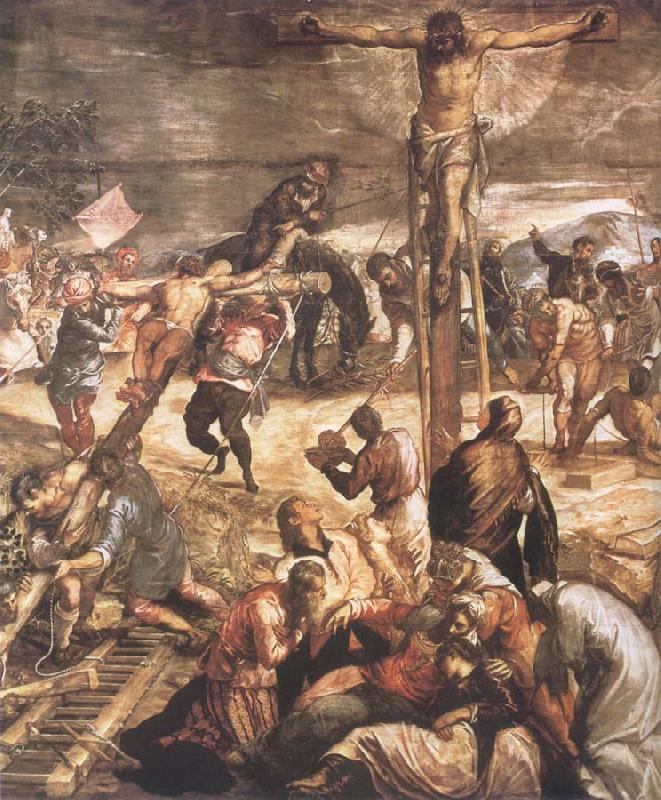 Tintoretto Crucifixion Sweden oil painting art