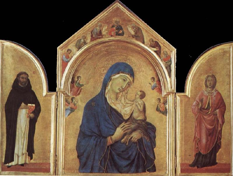 Duccio Virgin and Child Sweden oil painting art