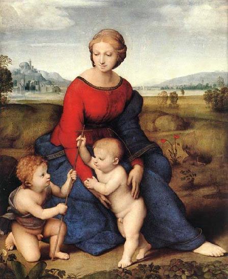 Raffaello Madonna of Belvedere Sweden oil painting art