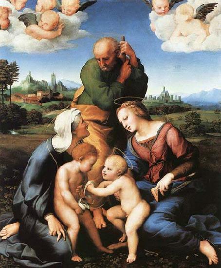 Raffaello The Canigiani Madonna oil painting image