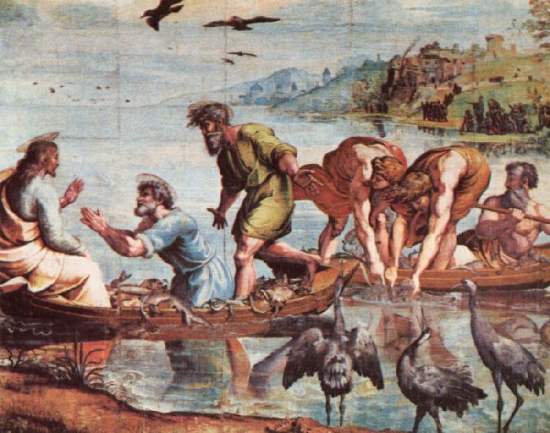 Raphael The Miraculous Draught of fishes Sweden oil painting art