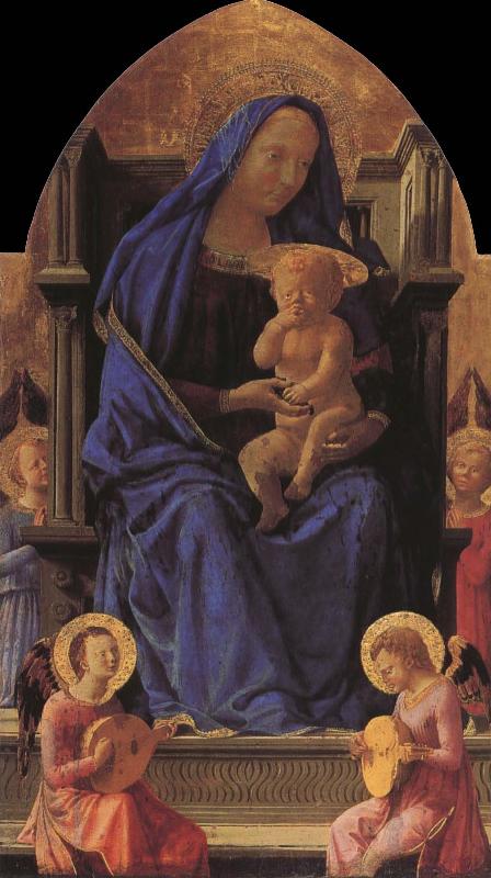 MASACCIO Madonna and child Sweden oil painting art