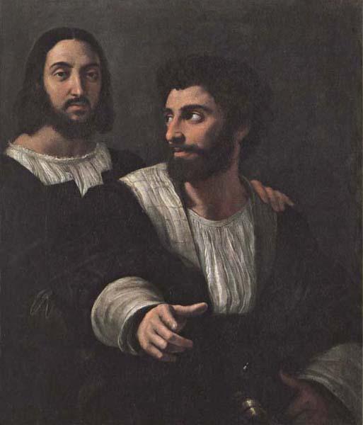 Raphael Portrait of the Artist with a Friend Sweden oil painting art