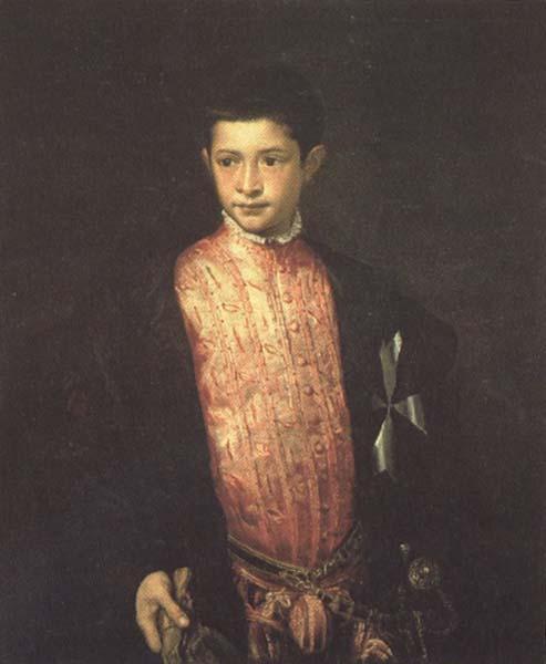 Titian Ranuccio Farnese (mk45) oil painting image