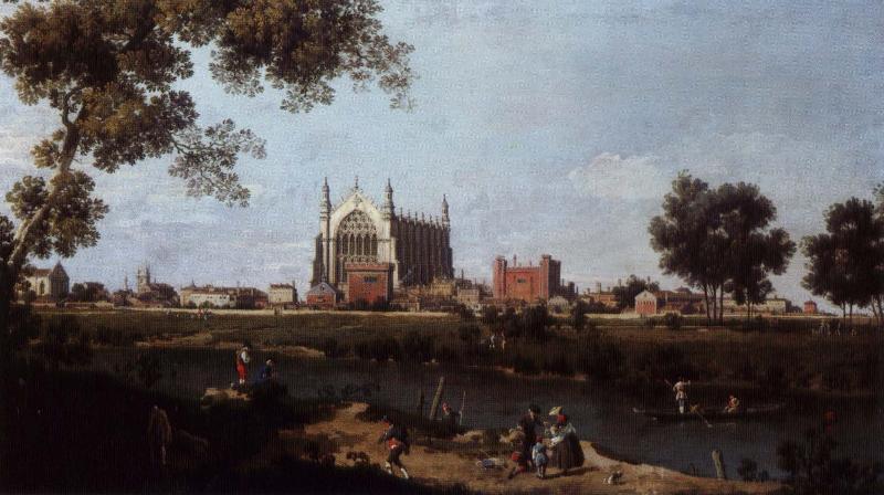 Canaletto eto college oil painting picture