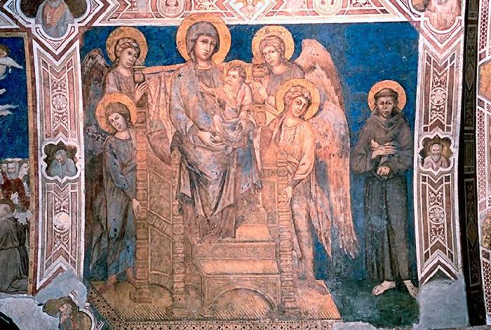 Cimabue The Madonna of St. Francis. Sweden oil painting art