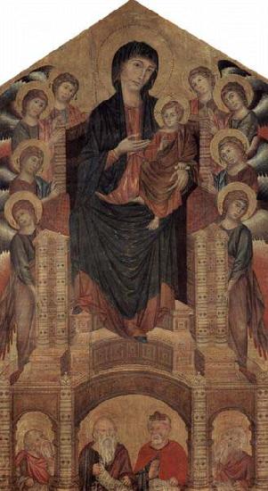 Cimabue Maesta oil painting image