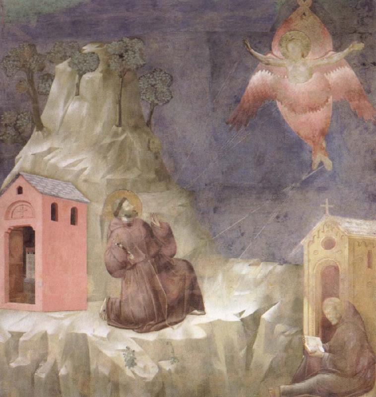 Giotto St.Francis Receiving the stigmata Sweden oil painting art
