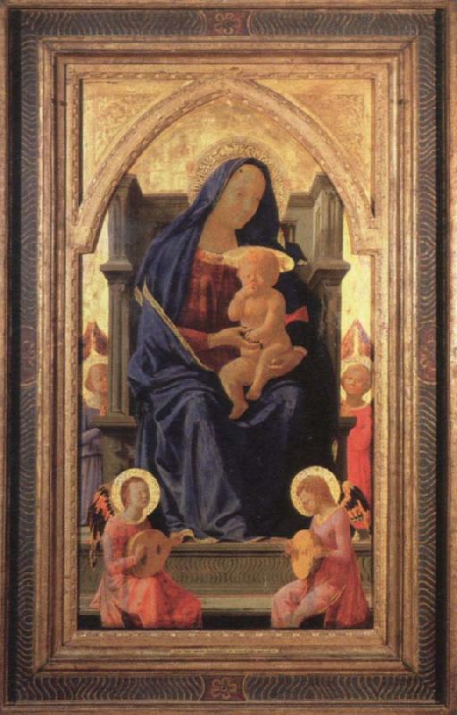 MASACCIO Virgin and Child oil painting picture