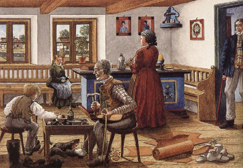 kulturen frans lindberg var egentligen de korationsmalare och hade maleri firma i smedstorp Sweden oil painting art