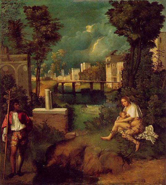 Giorgione The Tempest Sweden oil painting art