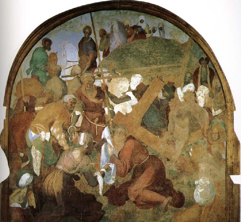 Pontormo To skull mountain oil painting picture