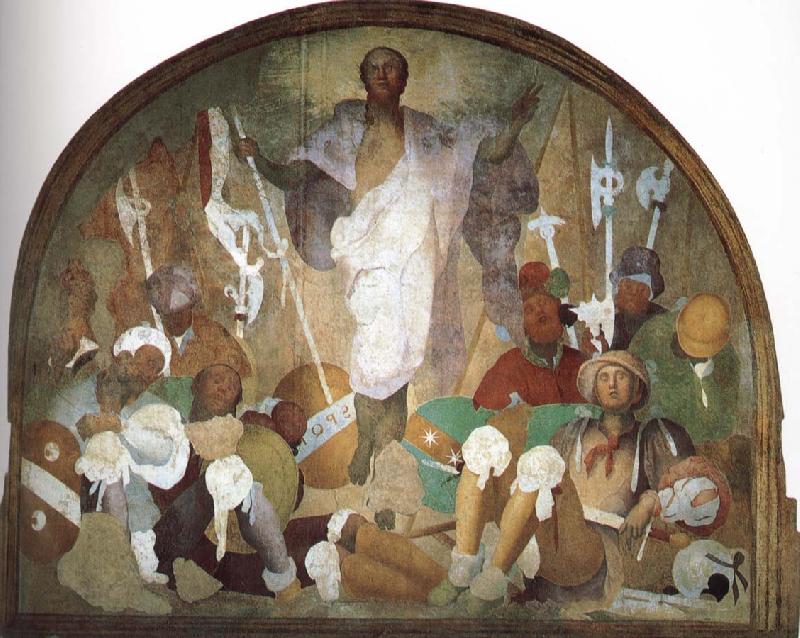 Pontormo Resurrection of Christ Sweden oil painting art